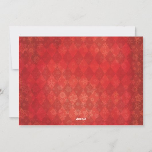 カップルの初めてのクリスマス写真クリスマスカード シーズンカード (裏面)