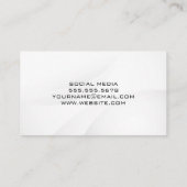 カップルの取り組み | フィットネスジム設備 名刺 (裏面)