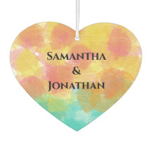 カップルの名前ピンクイエローターコイズ水色