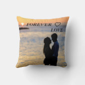 カップルの愛の枕 クッション (裏面)