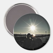 カップルの愛ケープコッドのフォトマグネット マグネット (正面/裏面)