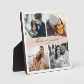 カップルの新しい名前をカスタムするInstagramフォトグリッド フォトプラーク (正面)