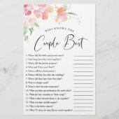 カップルの最高のフローラシャワーゲーム (正面)