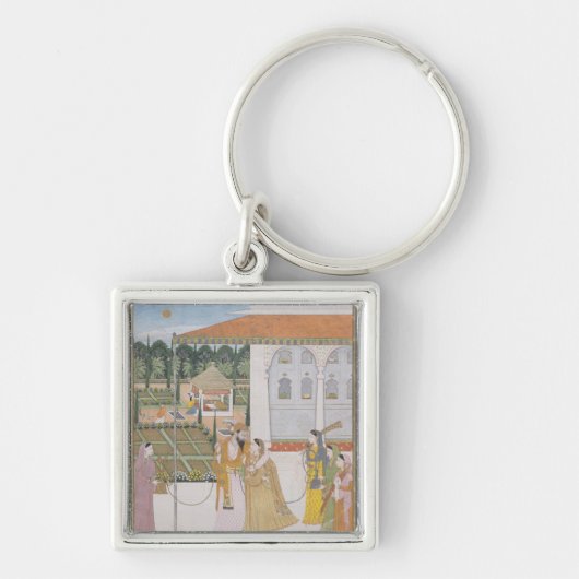 カップルの歩く キーホルダー (正面)