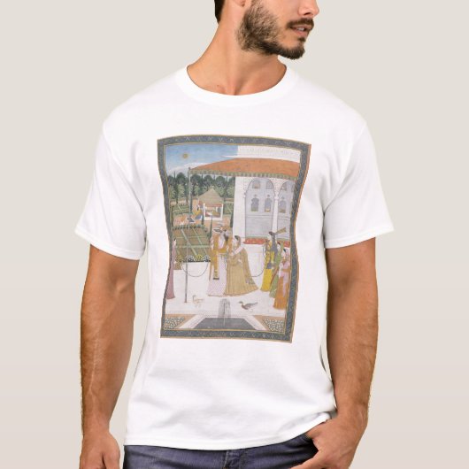 カップルの歩く Tシャツ (正面)