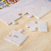 カップルの滑降競技 ジグソーパズル (側面)