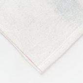 カップルの滑降競技 フリースブランケット (角)