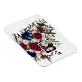 カップルの結婚写真、記念日、新しいホームギフト マグネット (右側)