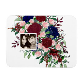 カップルの結婚写真、記念日、新しいホームギフト マグネット