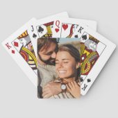 カップルの結婚記念撮影 トランプ (裏面)