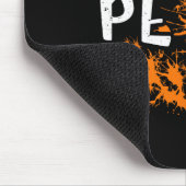 カップルの衣装ピーターかぼちゃを食べる水スプラッシュハロー マウスパッド (コーナー)