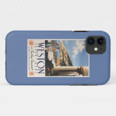 カップルの見落としの海岸の鉄道ポスター Case-Mate iPhoneケース (裏面(横))
