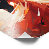 カップルの踊り社交ダンスダンス フォトプリント            (角)