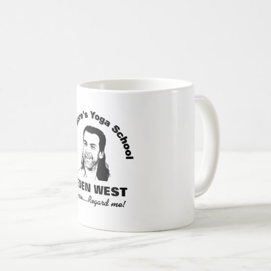 カップルの退去のSalvadoreのヨガの学校のコーヒー・マグ コーヒーマグカップ (正面右)