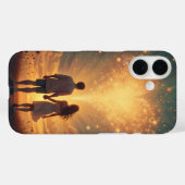 カップルの電話事件 Case-Mate iPhoneケース (裏面 (横))