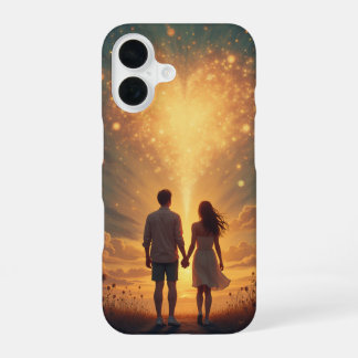 カップルの電話事件 iPhone 16ケース