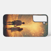 カップルの電話事件 SAMSUNG GALAXYケース (裏面横)