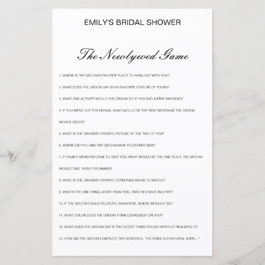 カップルを知っている新しいゲームを編集可能 (正面)