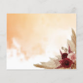 カップルアドバイスカード用タイムカプセルブライダルシャワー チラシ (裏面)