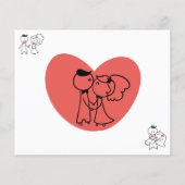 カップルアドバイスカード用タイムカプセルブライダルシャワー チラシ (裏面)