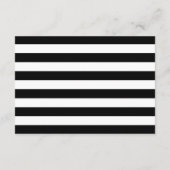 カップルアドバイス |ブラックストライプ金ゴールド牡丹 アドバイスカード (裏面)