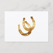 カップルアドバイス | Lucky in Love Horseshoe アドバイスカード (裏面)