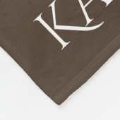 カップルイニシャルが名前を連ねて集まる フリースブランケット (角)