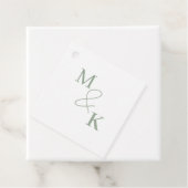 カップルイニシャルモノグラム フェイバータグ (インサイチュ)