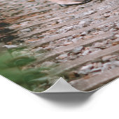 カップルウェディングシャワーウェルカムスクリプト1写真 ポスター (角)