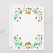 カップルウェディングシャワー招待状フィエスタバイタコ 招待状 (裏面)