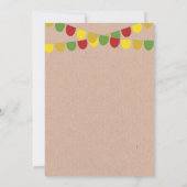 カップルウェディングシャワー招待状フェスタ 招待状 (裏面)