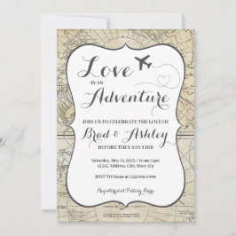 カップルウェディングシャワー招待状 招待状