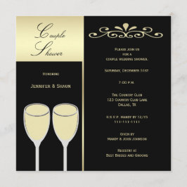 カップルウェディングシャワー招待状 招待状