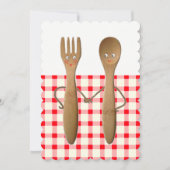 カップルウェディングシャワー招待状 招待状 (正面)