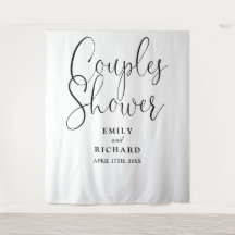 カップルエレガントウェディングシャワー写真の背景