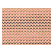 カップルエレガントダンスヴィンテージレトロ社交ダンス テーブルクロス (正面(横))