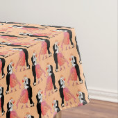 カップルエレガントダンスヴィンテージレトロ社交ダンス テーブルクロス (インサイチュ)