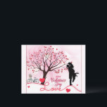 カップルエレガント恋人バレンタインデー ポストカード<br><div class="desc">カップル愛エレガント人バレンタインの日はがき、ハッピーホリデーハッピーハガキ祝は、ピンクのハートのバレンタインデーを黒い背景で特徴づけるこのおもしろいはがき、あなたのメッセージを追加し、簡単の郵送のための差出人住所を追加する。シンプルおもしろいもフェスティバルも休日の希望を送る完璧なハガキだ。</div>