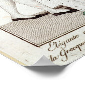 カップルエレガント踊りザワルツ ポスター (角)