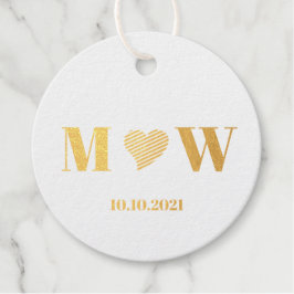 カップルカスタマイズイニシャルAラヴB赤いハート フェイバータグ