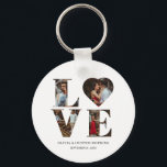 カップルカスタマイズラブハート4写真 キーホルダー<br><div class="desc">この特別なカップルの愛のハート4フォトキーチェーンでお互いの愛を示す。デザインユニークは、あなたのパートナーの光沢のある美しい写真にロマンチックな"愛"を備えている。このキーチェーンは、あなたの鍵のために到達するたびに、あなたの人間関係の意味のあるリマインダーになる。このクリックテンプレートを修正するにはカスタマイズ、「IT」ボタンをクリックし、デザインツールを使用して下さい。このデザインに一致する他の製品については、グラフィックアートデザインストアをご覧ください。</div>