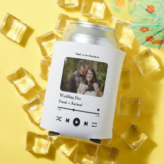 カップルカスタムのためのフォトミュージックの曲のプレイリスト 缶クーラー