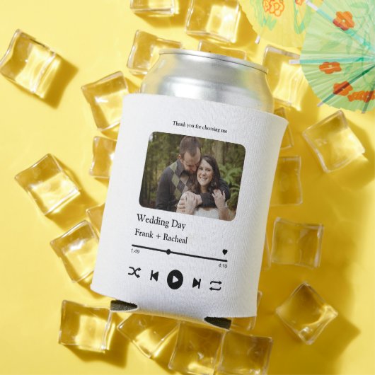 カップルカスタムのためのフォトミュージックの曲のプレイリスト 缶クーラー (インサイチュ 夏)