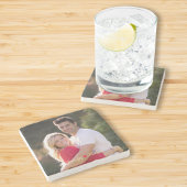 カップルカスタムの新しいフォトストーンコースターの作成 ストーンコースター