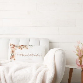 カップルカスタムの贈り物結婚とブライダルシャワー ランバークッション