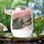 カップルカスタムピンクフローラかわいい愛あなた