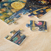 カップルキス ジグソーパズル (側面)