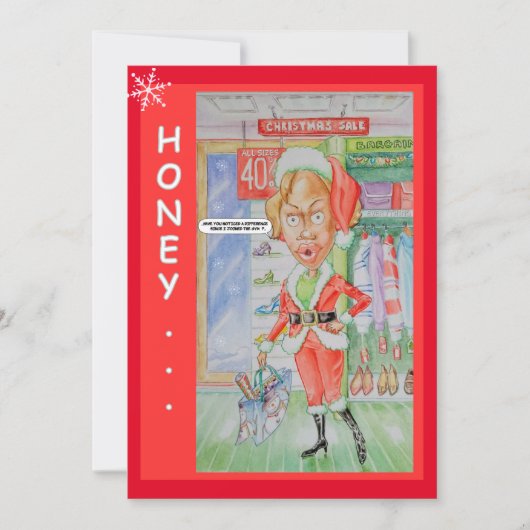 カップルクリスマスグリーティングカード シーズンカード (正面)