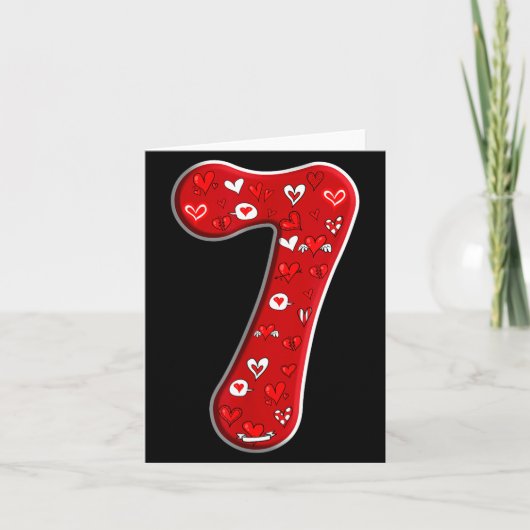 カップルコスチュームデュオ67 ミーム シックス セブン ナンバー7 ヴェール カード (正面)