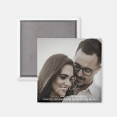 カップルコンテンポラリーの写真救の日 マグネット (正面/裏面)